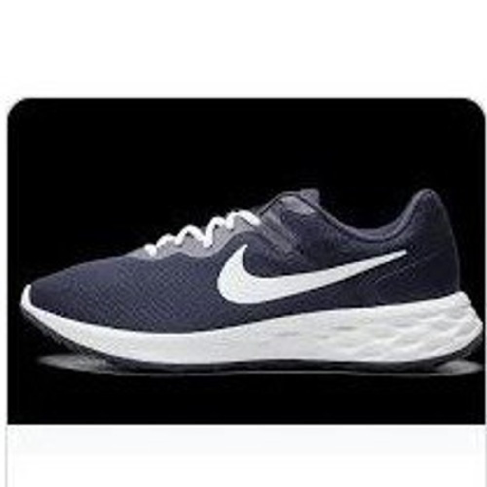 Nike Revolution 6 Next Nature Mens Navy Blue White Running Shoes 12 DC3728-401